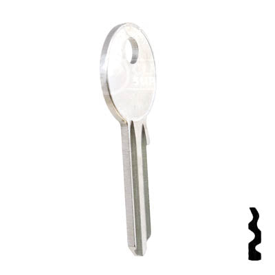 Uncut  Key Blank | Everbilt | 1688, EV1 Residential-Commercial Key Ilco