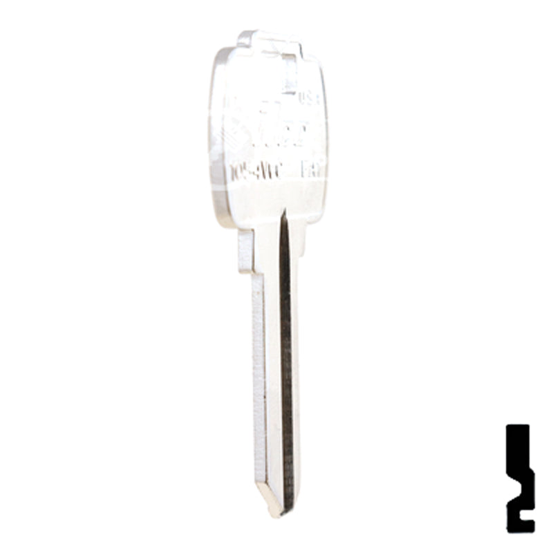 Uncut Key Blank | Falcon | 1054WC, FA1 Residential-Commercial Key Ilco