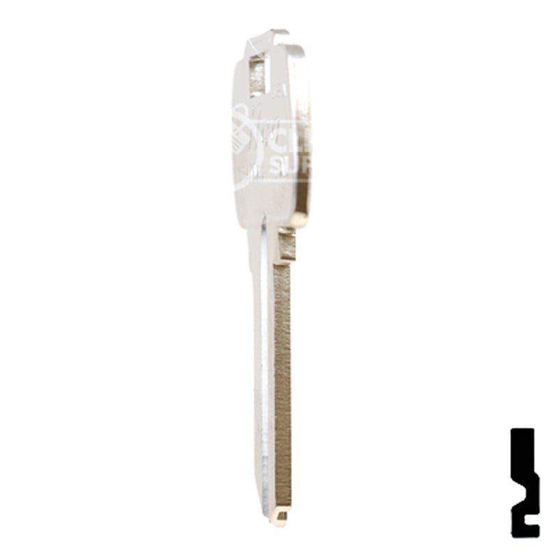 Uncut Key Blank | Falcon | 1054WC, FA1 Residential-Commercial Key Ilco