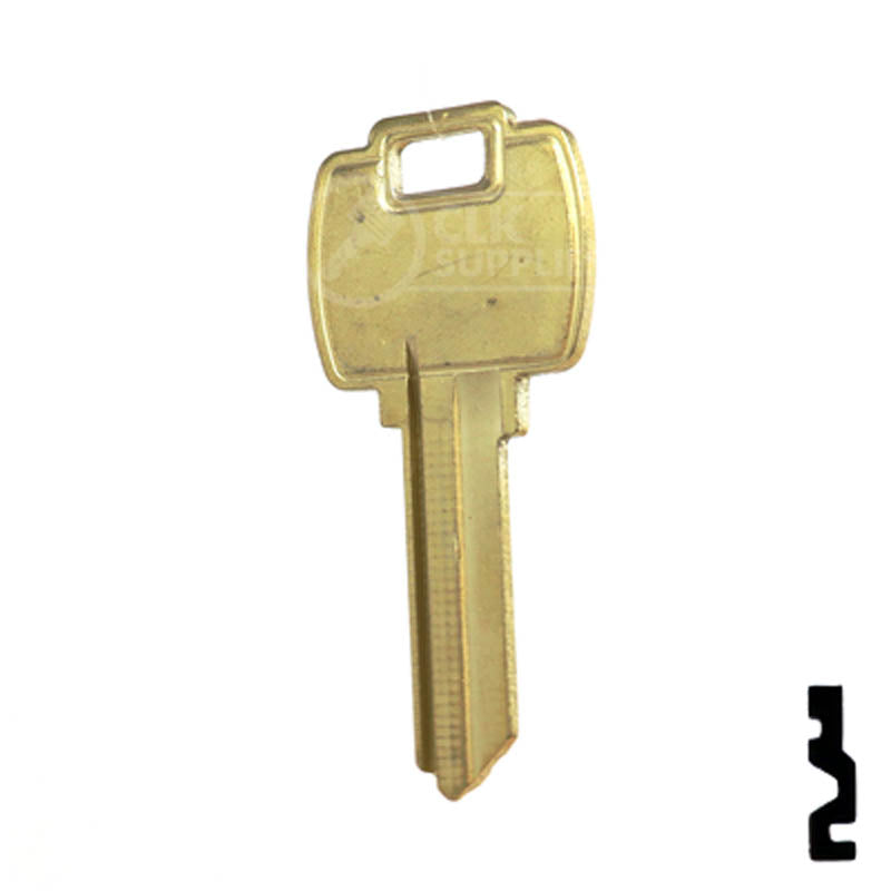 Uncut Key Blank | Falcon | 1054WD Residential-Commercial Key Ilco
