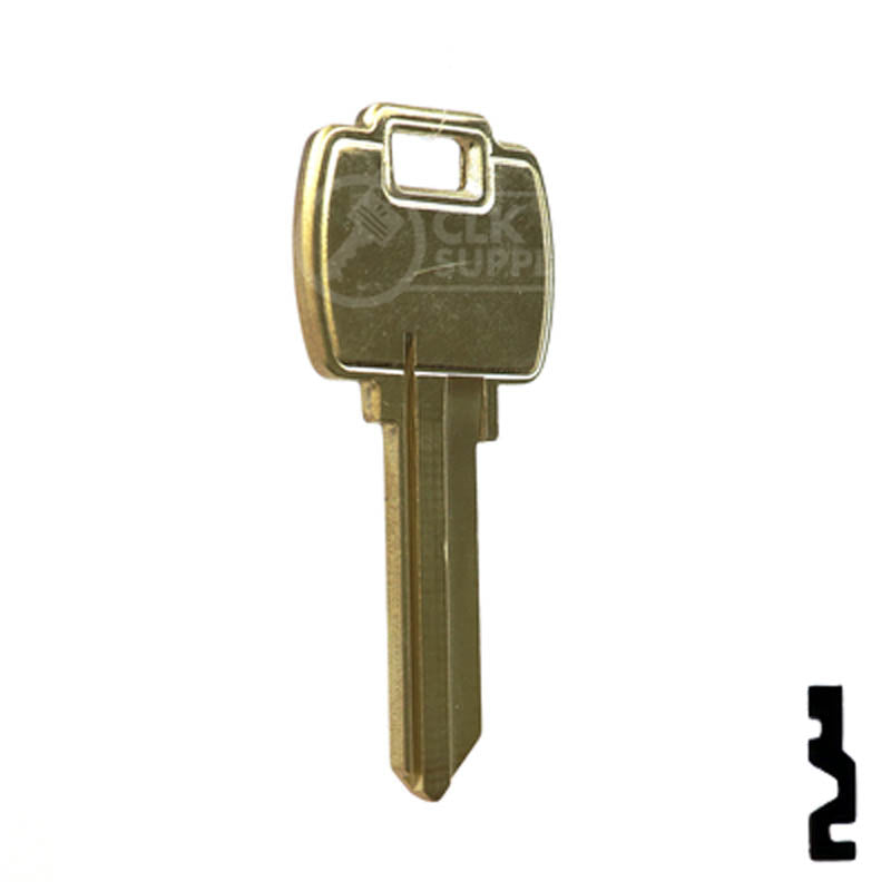 Uncut Key Blank | Falcon | 1054WD Residential-Commercial Key Ilco