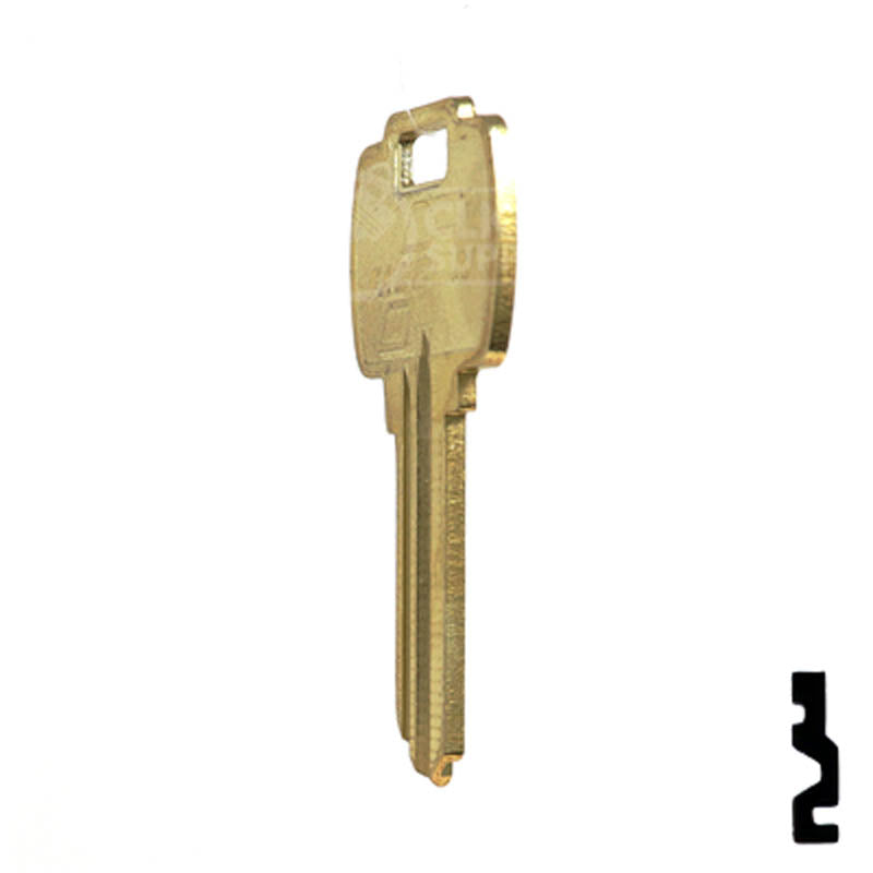 Uncut Key Blank | Falcon | 1054WD Residential-Commercial Key Ilco