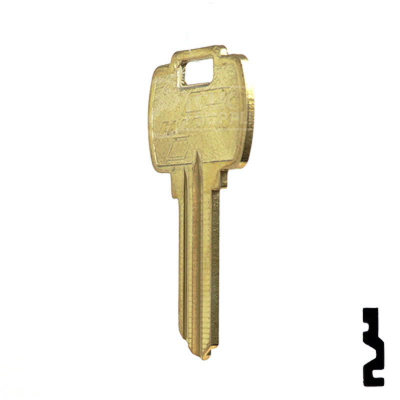 Uncut Key Blank | Falcon | 1054WD Residential-Commercial Key Ilco