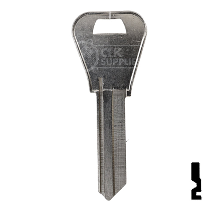 Uncut Key Blank | Falcon | A1054WB, WR4 Residential-Commercial Key Ilco