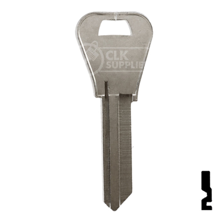 Uncut Key Blank | Falcon | A1054WB, WR4 Residential-Commercial Key Ilco