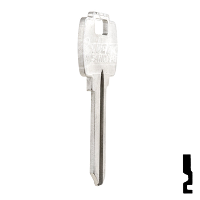 Uncut Key Blank | Falcon | A1054WC, FA2 Residential-Commercial Key Ilco