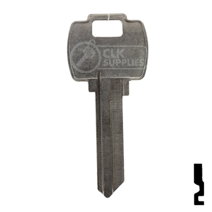 Uncut Key Blank | Falcon | A1054WC, FA2 Residential-Commercial Key Ilco