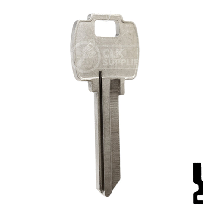 Uncut Key Blank | Falcon | A1054WC, FA2 Residential-Commercial Key Ilco