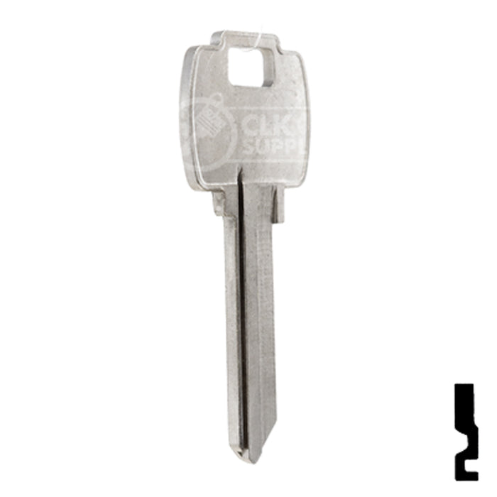 Uncut Key Blank | Falcon | A1054WC, FA2 Residential-Commercial Key Ilco