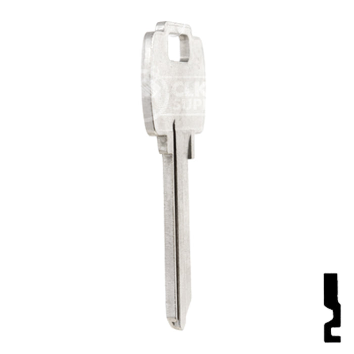 Uncut Key Blank | Falcon | A1054WC, FA2 Residential-Commercial Key Ilco