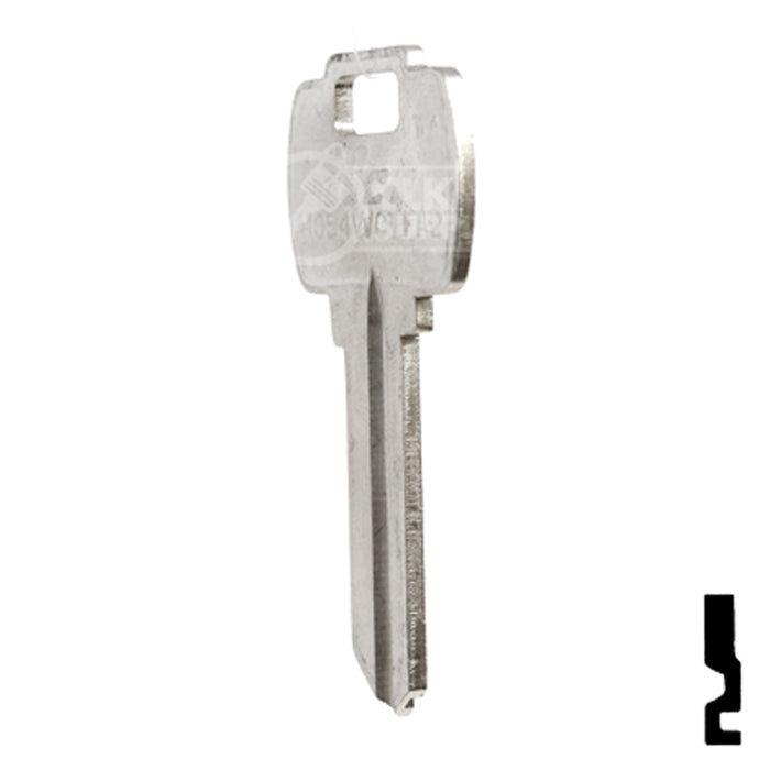 Uncut Key Blank | Falcon | A1054WC, FA2 Residential-Commercial Key Ilco