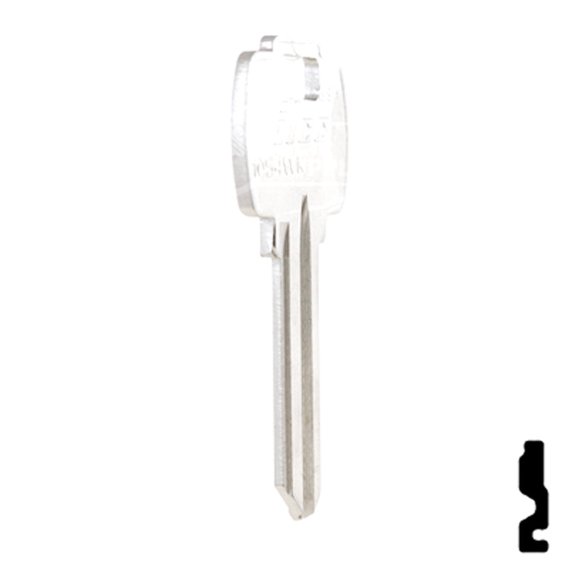 Uncut Key Blank | Falcon | A1054WK Residential-Commercial Key Ilco