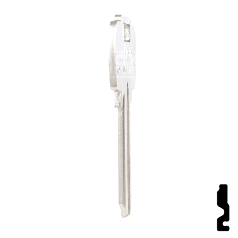 Uncut Key Blank | Falcon | A1054WK Residential-Commercial Key Ilco