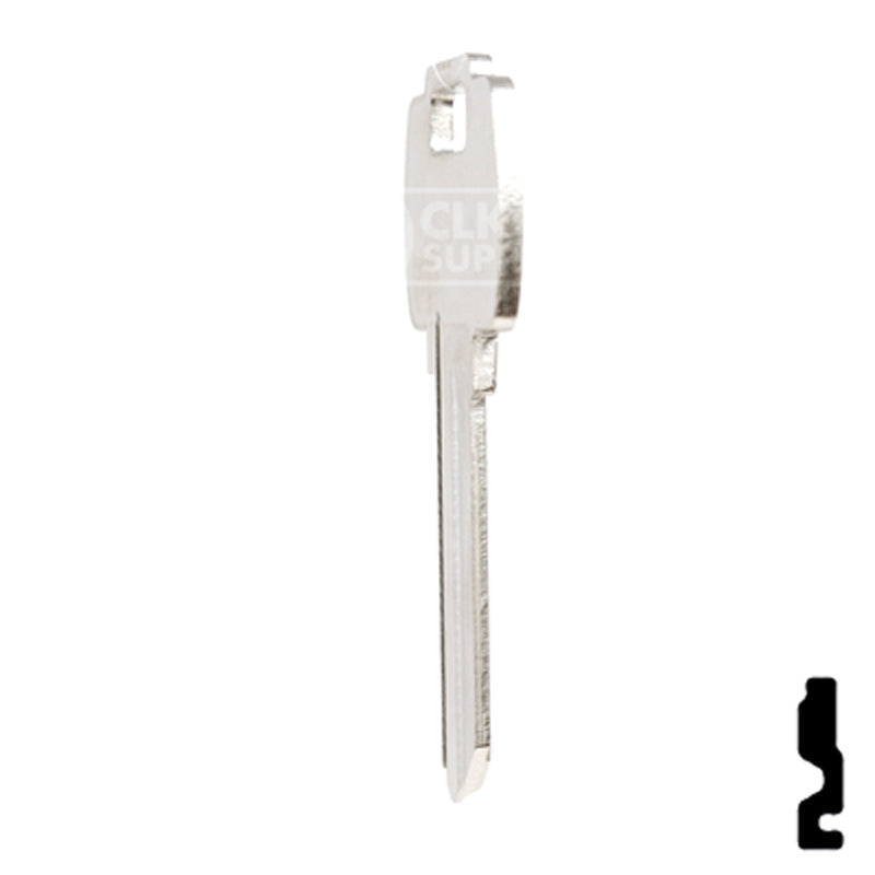 Uncut Key Blank | Falcon | A1054WK Residential-Commercial Key Ilco