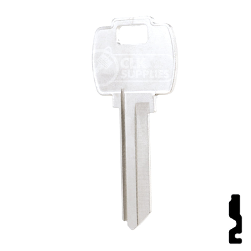 Uncut Key Blank | Falcon | A1054WK Residential-Commercial Key Ilco
