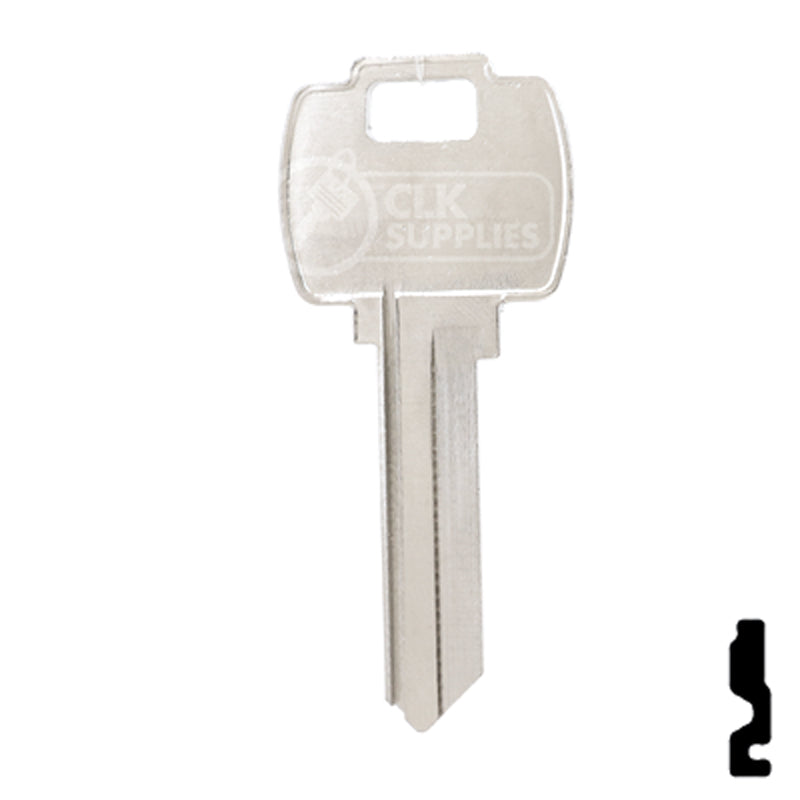 Uncut Key Blank | Falcon | A1054WK Residential-Commercial Key Ilco