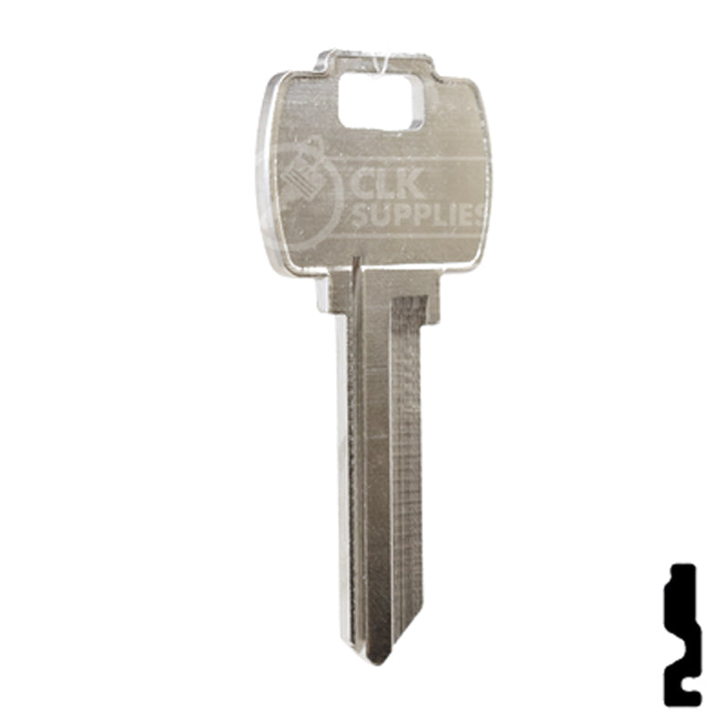 Uncut Key Blank | Falcon | A1054WK Residential-Commercial Key Ilco