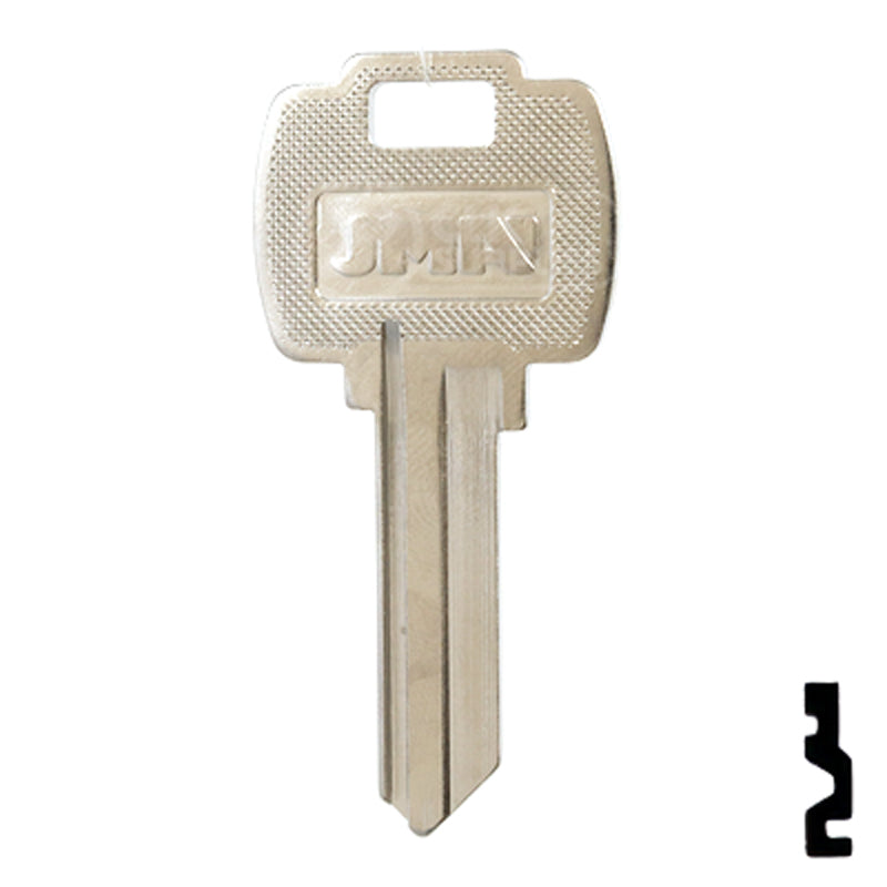 Uncut Key Blank | Falcon | FAL-13D, 1054WD Residential-Commercial Key JMA USA