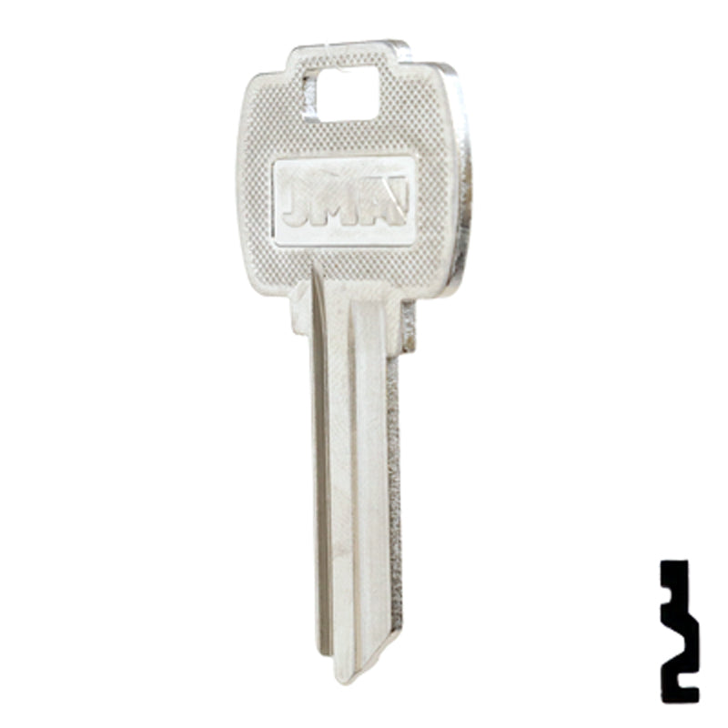 Uncut Key Blank | Falcon | FAL-13D, 1054WD Residential-Commercial Key JMA USA