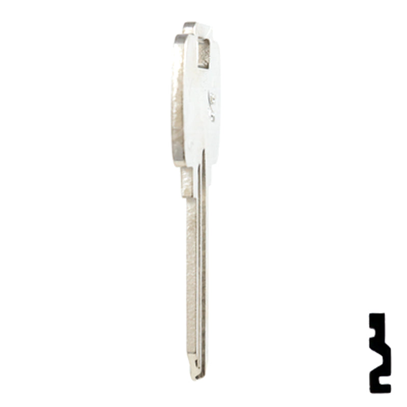 Uncut Key Blank | Falcon | FAL-13D, 1054WD Residential-Commercial Key JMA USA