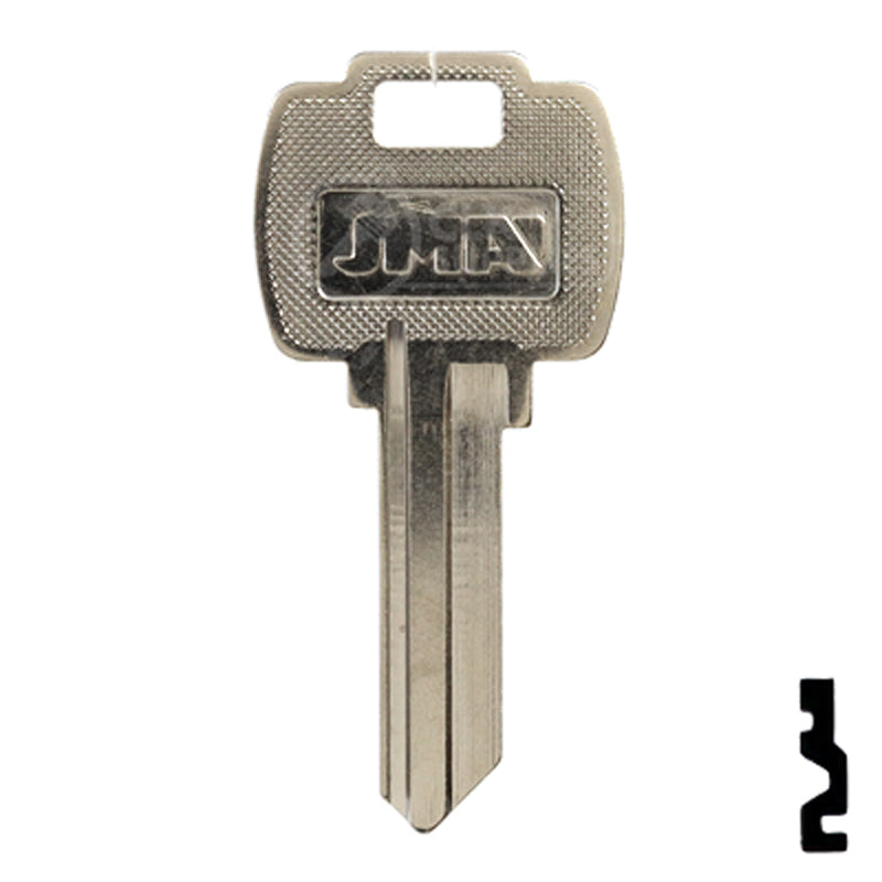 Uncut Key Blank | Falcon | FAL-13D, 1054WD Residential-Commercial Key JMA USA