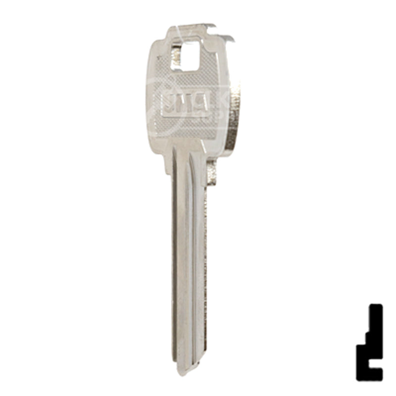 Uncut Key Blank | Falcon | FAL-2D Residential-Commercial Key JMA USA