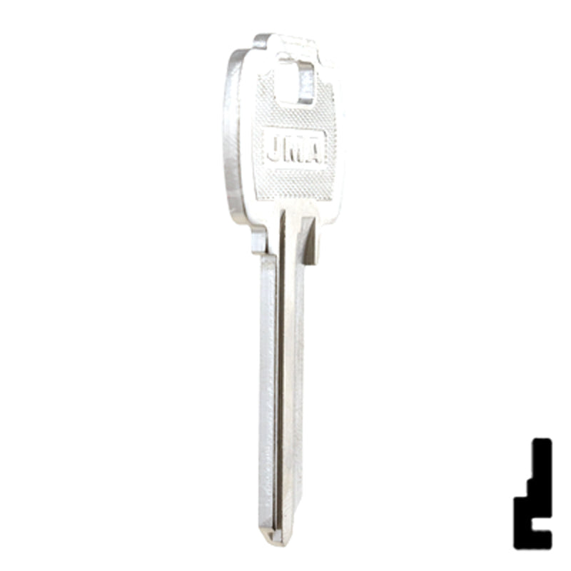 Uncut Key Blank | Falcon | FAL-2D Residential-Commercial Key JMA USA