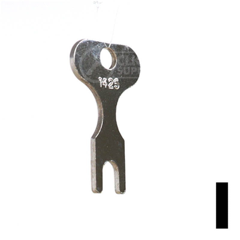 Uncut Key Blank | Flat Switch | 1425 Residential-Commercial Key Ilco