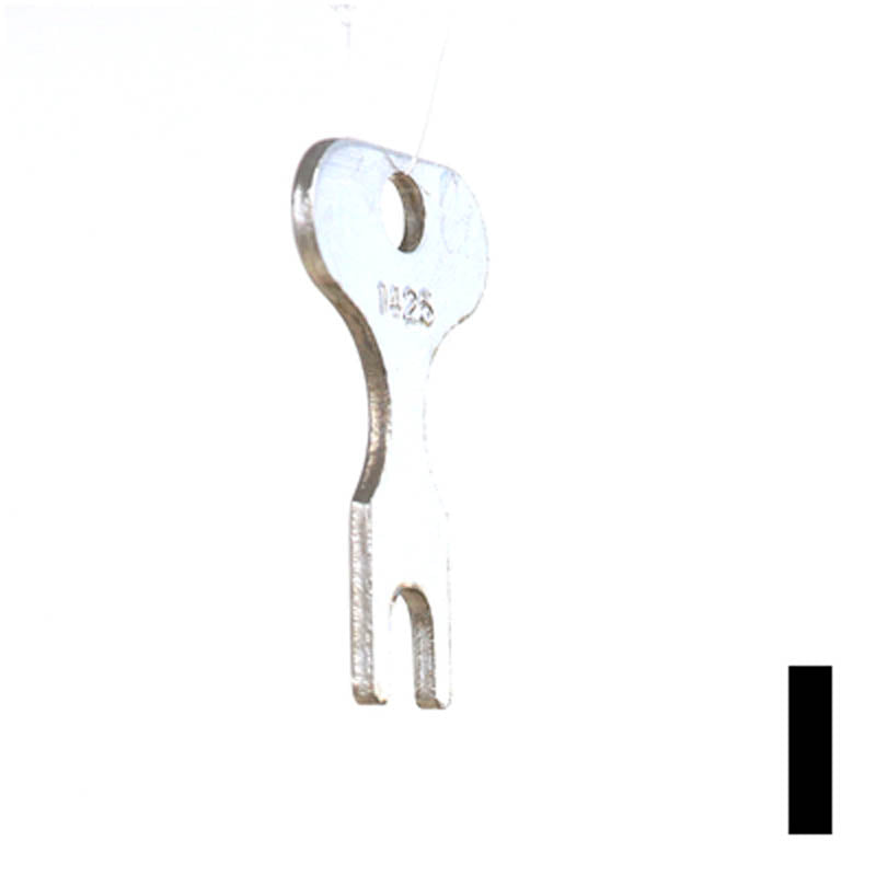 Uncut Key Blank | Flat Switch | 1425 Residential-Commercial Key Ilco
