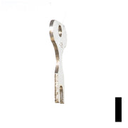 Uncut Key Blank | Flat Switch | 1425 Residential-Commercial Key Ilco