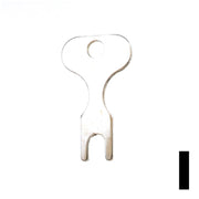 Uncut Key Blank | Flat Switch | 1425 Residential-Commercial Key Ilco