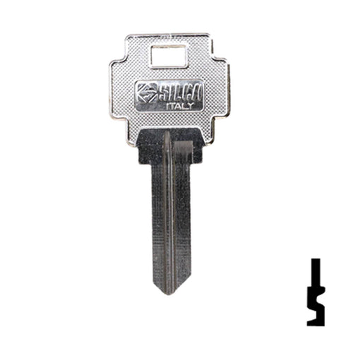 Uncut Key Blank | Guerville | GU91F Residential-Commercial Key Ilco