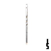 Uncut Key Blank | Guerville | GU91F Residential-Commercial Key Ilco