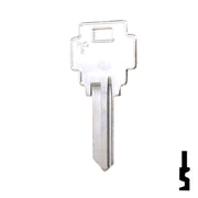 Uncut Key Blank | Guerville | GU91F Residential-Commercial Key Ilco