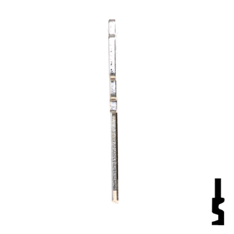 Uncut Key Blank | Guerville | GU91F Residential-Commercial Key Ilco