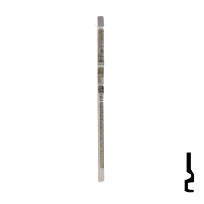 Uncut Key Blank | Harloc, Tesa | TE-7D, HR2 Residential-Commercial Key JMA USA