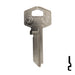 Uncut Key Blank | Harloc, Tesa | TE-7D, HR2 Residential-Commercial Key JMA USA