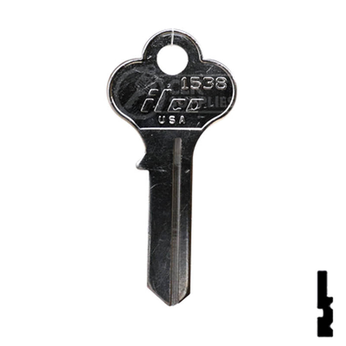 Uncut Key Blank | Ideal | 1538 Residential-Commercial Key Ilco