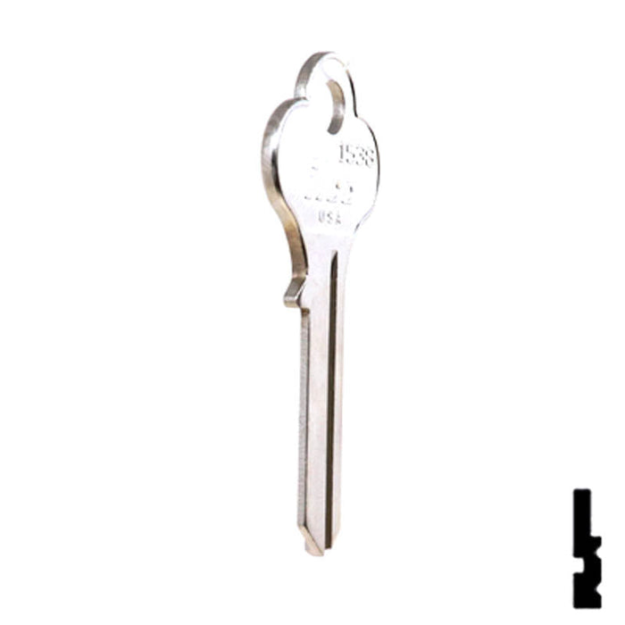 Uncut Key Blank | Ideal | 1538 Residential-Commercial Key Ilco