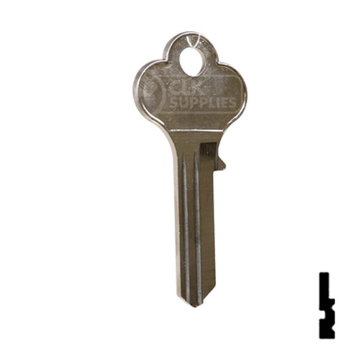 Uncut Key Blank | Ideal | 1538 Residential-Commercial Key Ilco