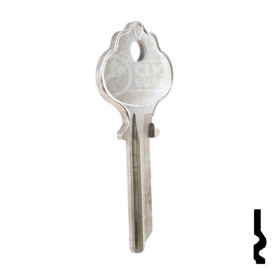 Uncut Key Blank | Ilco| 1054, IN2 Residential-Commercial Key Ilco