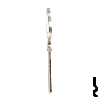 Uncut Key Blank | Ilco| 1054, IN2 Residential-Commercial Key Ilco