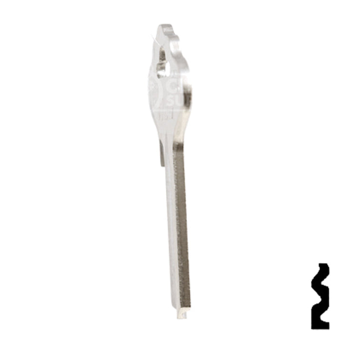 Uncut Key Blank | Ilco | 1054DL, IN35 Residential-Commercial Key Ilco