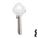 Uncut Key Blank | Ilco | 1054DL, IN35 Residential-Commercial Key Ilco