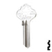 Uncut Key Blank | Ilco | 1054DL, IN35 Residential-Commercial Key Ilco