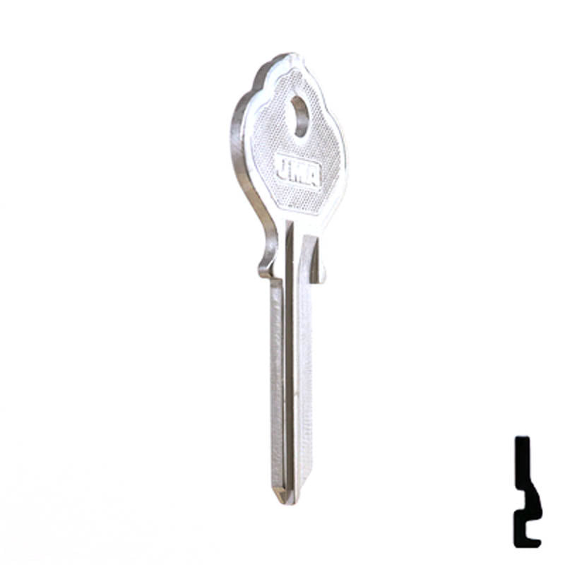 Uncut Key Blank | Ilco | 1054K Residential-Commercial Key Ilco