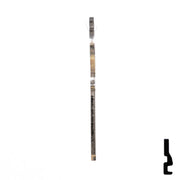 Uncut Key Blank | Ilco | 1054K Residential-Commercial Key Ilco