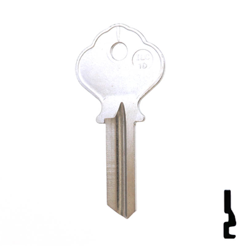 Uncut Key Blank | Ilco | 1054K Residential-Commercial Key Ilco