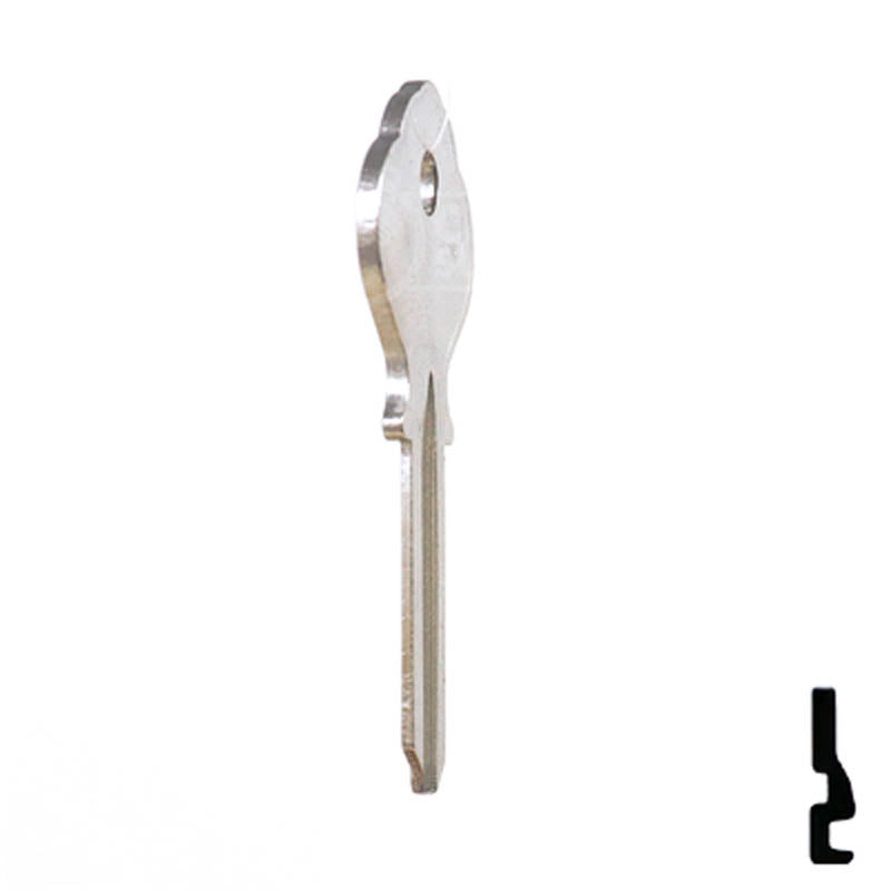 Uncut Key Blank | Ilco | 1054K Residential-Commercial Key Ilco
