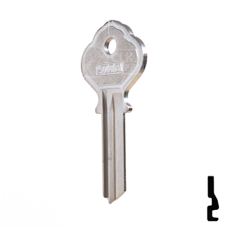 Uncut Key Blank | Ilco | 1054K Residential-Commercial Key Ilco